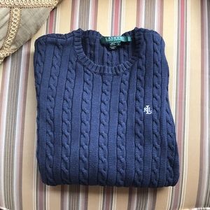 Small Ralph Lauren Navy Blue Sweater